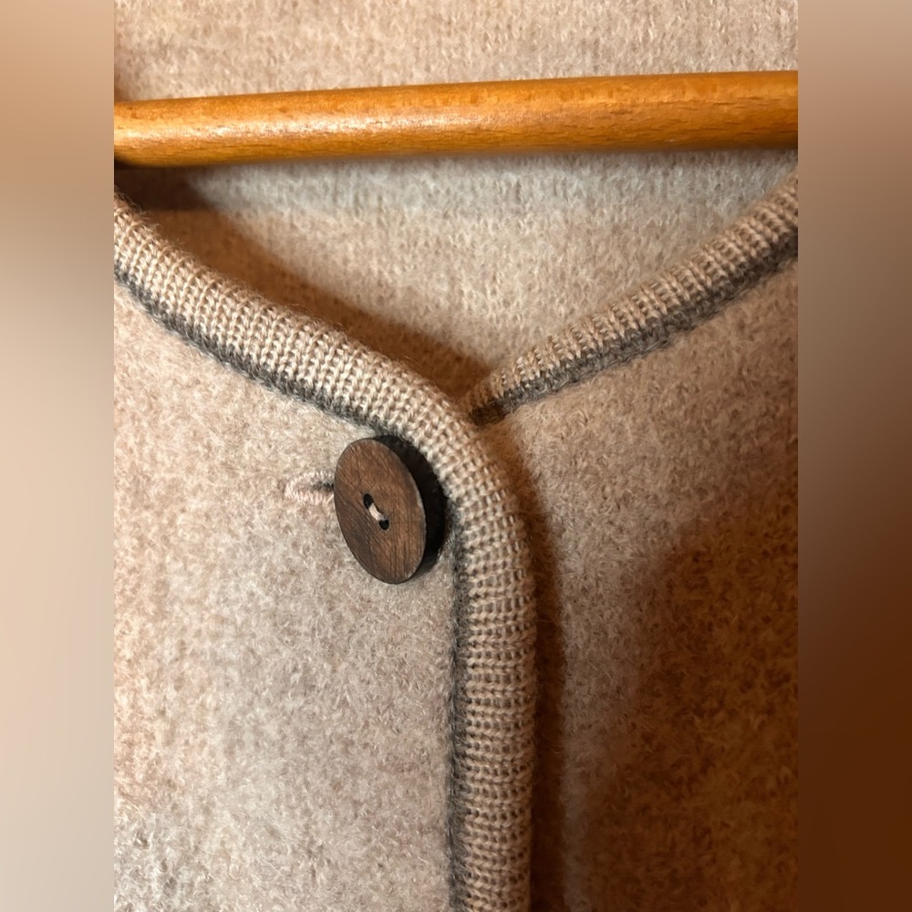 100% wool handmade cardigan - Picture 3 of 16